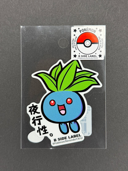 B-SIDE LABEL Collab Sticker - Pokémon - Oddish