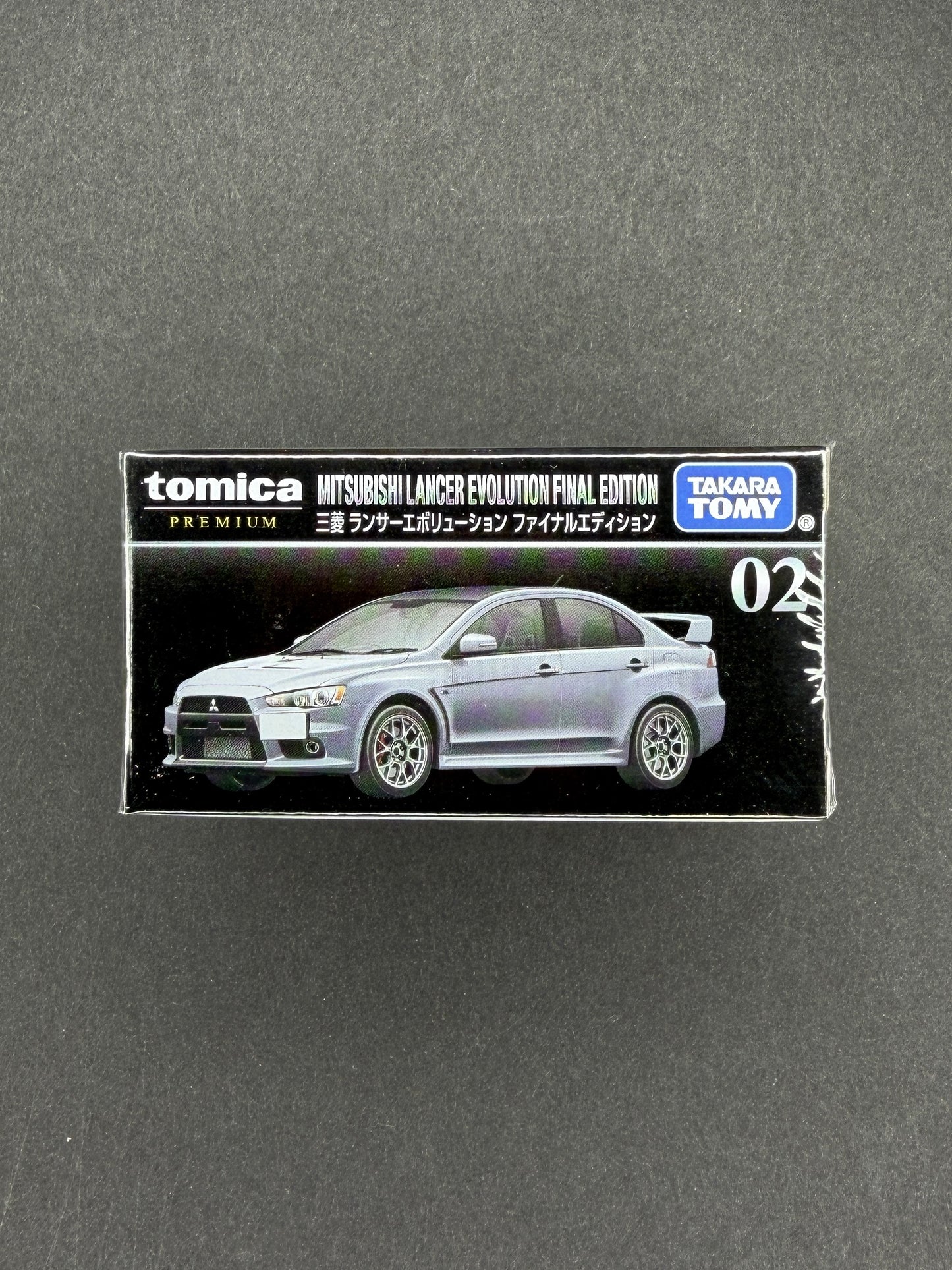 Tomica Premium 02 Mitsubishi Lancer Evolution Final Edition