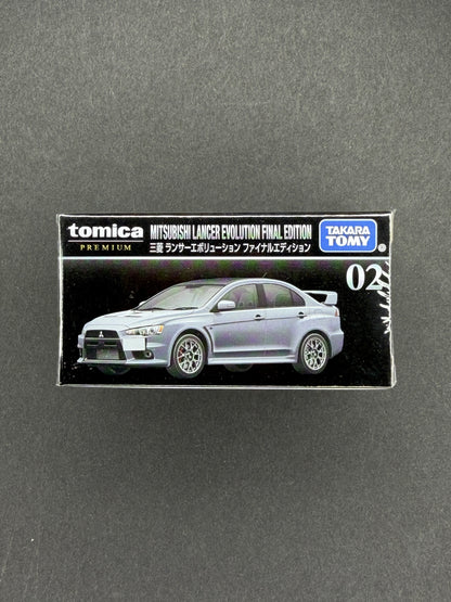 Tomica Premium 02 Mitsubishi Lancer Evolution Final Edition