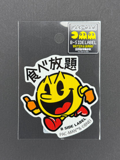 B-SIDE LABEL Collab Sticker - Pac-Man - Pac-Man