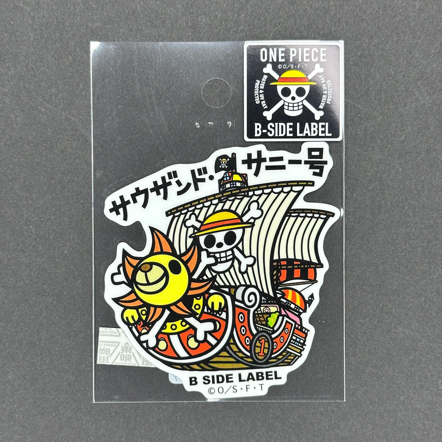One Piece - Thousand Sunny - B-Side Label Collab Sticker
