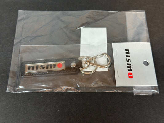 Nissan Nismo Heritage Logo 1997 Leather Metal Keychain - KWA10-50TZ0