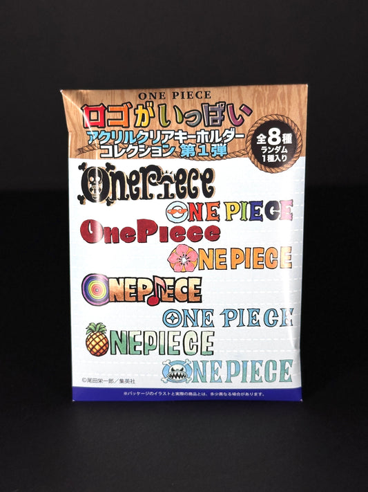 One Piece - "ONE PIECE" Logo Clear Acrylic Keyholder Collection (Blind Bag)