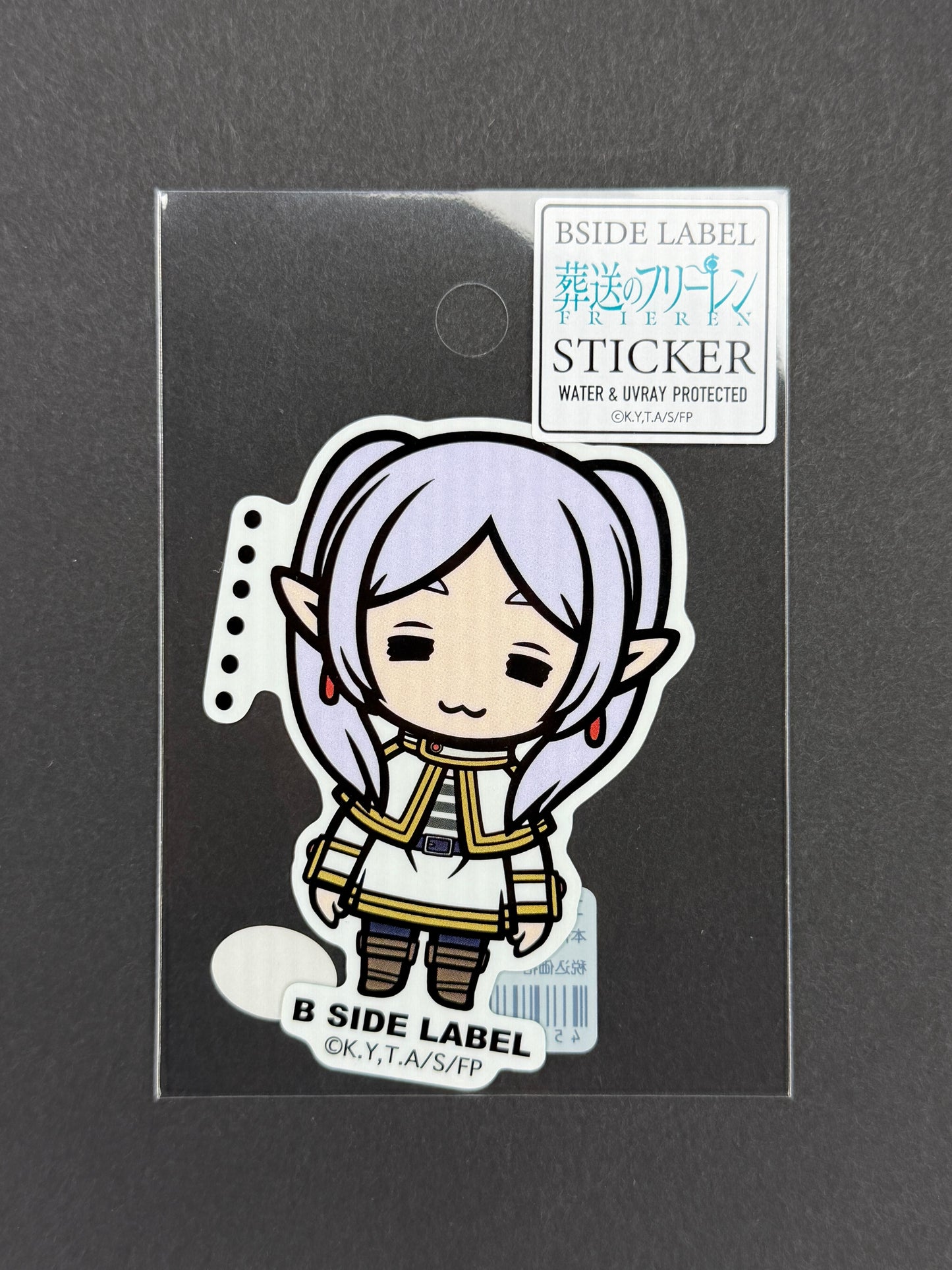 B-SIDE LABEL Collab Sticker - Frieren: Beyond Journey's End - Frieren ("......")