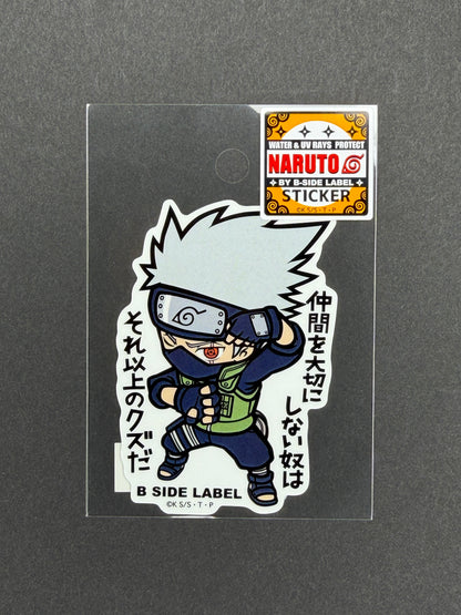 B-SIDE LABEL Collab Sticker - Naruto - Kakashi Hatake (Sharingan Activated)