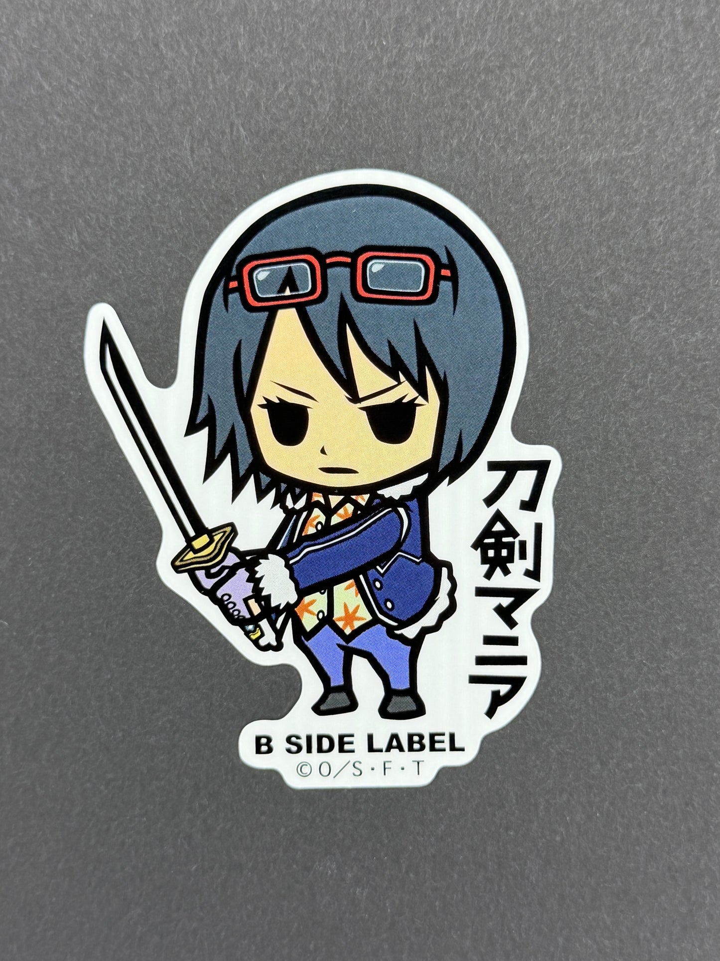 B-SIDE LABEL Collab Sticker - One Piece - Tashigi (Loguetown)