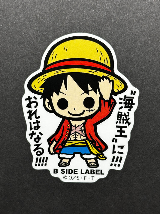 One Piece - Monkey D. Luffy (Sabaody) - B-Side Label Collab Sticker