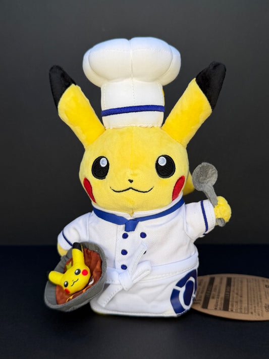 Pokémon Cafe - Chef Pikachu Mascot Plush