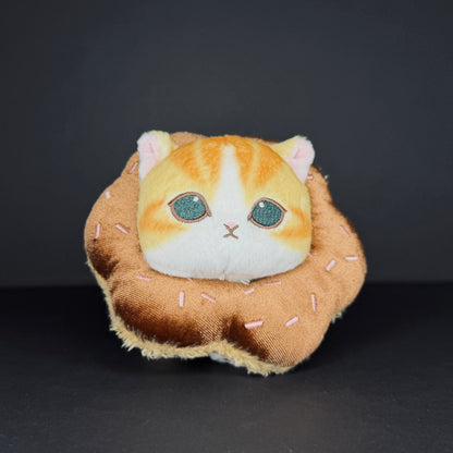 Mofusand Coffee And Donuts Mascot Plush - Chocolate Creme Donut