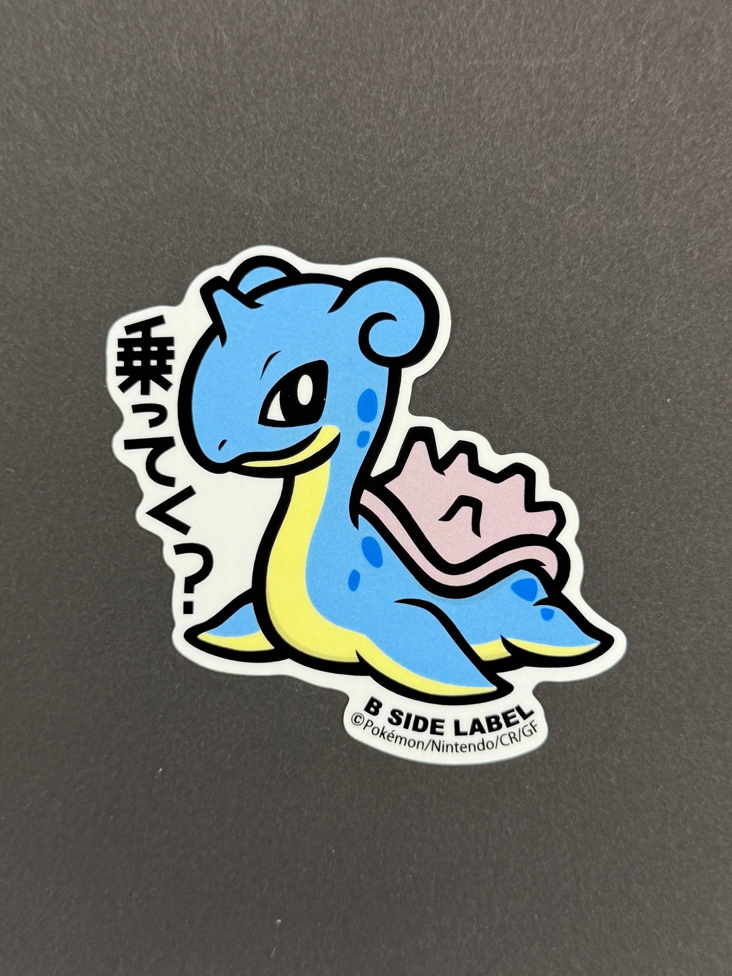 B-SIDE LABEL Collab Sticker - Pokémon - Lapras