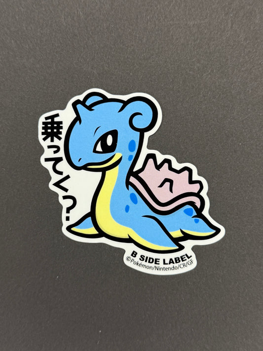 B-SIDE LABEL Collab Sticker - Pokémon - Lapras