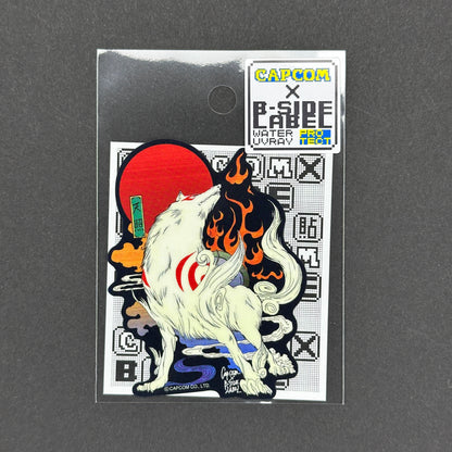 Capcom Street Fighter - Okami - B-Side Label Collab Sticker