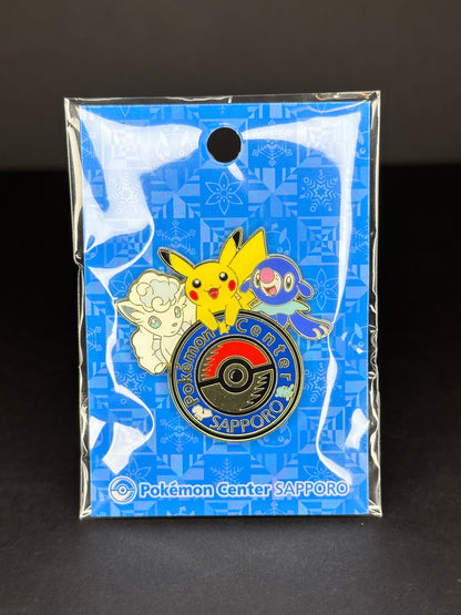 Pokémon Center Sapporo Official Pin Badge