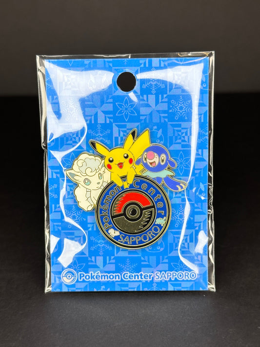 Pokémon Center Sapporo Official Pin Badge
