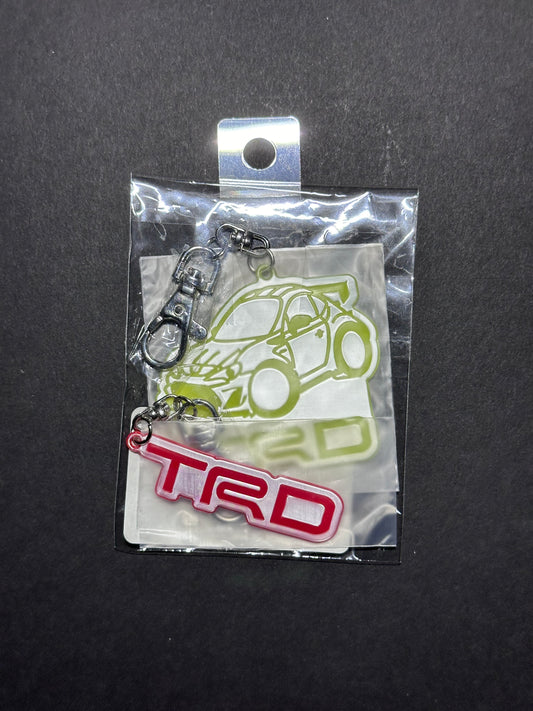 TRD Collection Reflective Keychains (2 Type Set) - MS020-00014