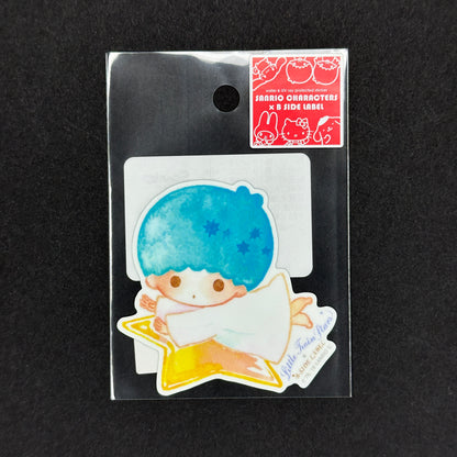 Lala Sticker Label B-SIDE LABEL Collab Sticker - Sanrio Characters - Little Twin Stars (L ...