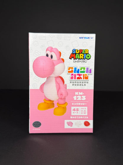 Super Mario Kumukumu Puzzle - Pink Yoshi KM-123
