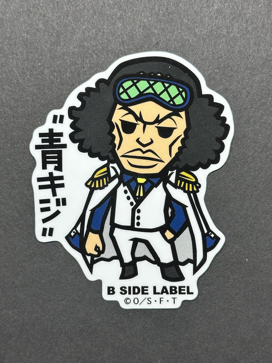 One Piece - Aokiji (Admiral) - B-Side Label Collab Sticker