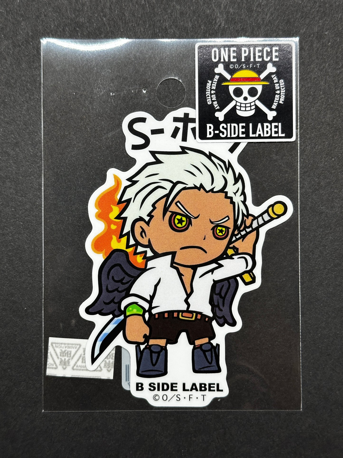 One Piece - S-Hawk - B-Side Label Collab Sticker