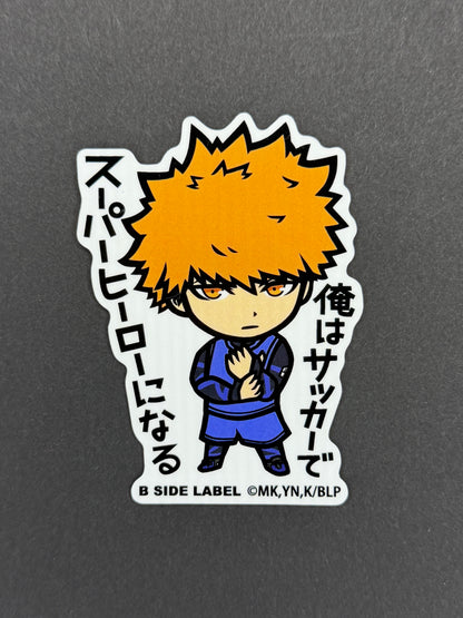 B-SIDE LABEL Collab Sticker - Blue Lock - Kunigami Rensuke