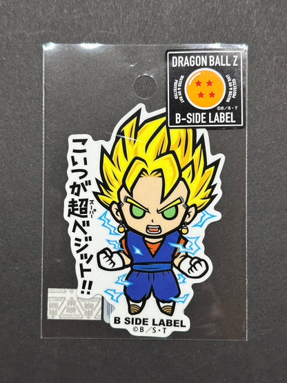 Dragonball Z - Super Vegito - B-Side Label Collab Sticker