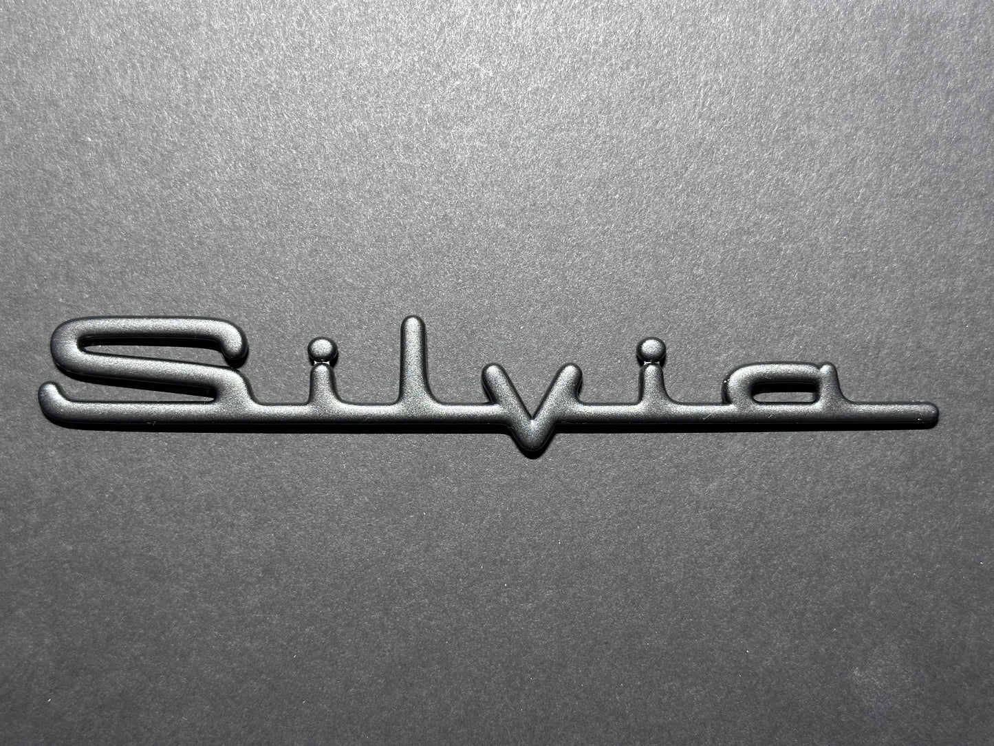 Nissan Genuine Silvia Black Trunk Emblem (for S14 Silvia) - 84895-65F60