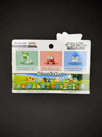 Takara Tomy Pokémon Monster Collection - 30th Anniversary - Three Starters (Paldea Region)