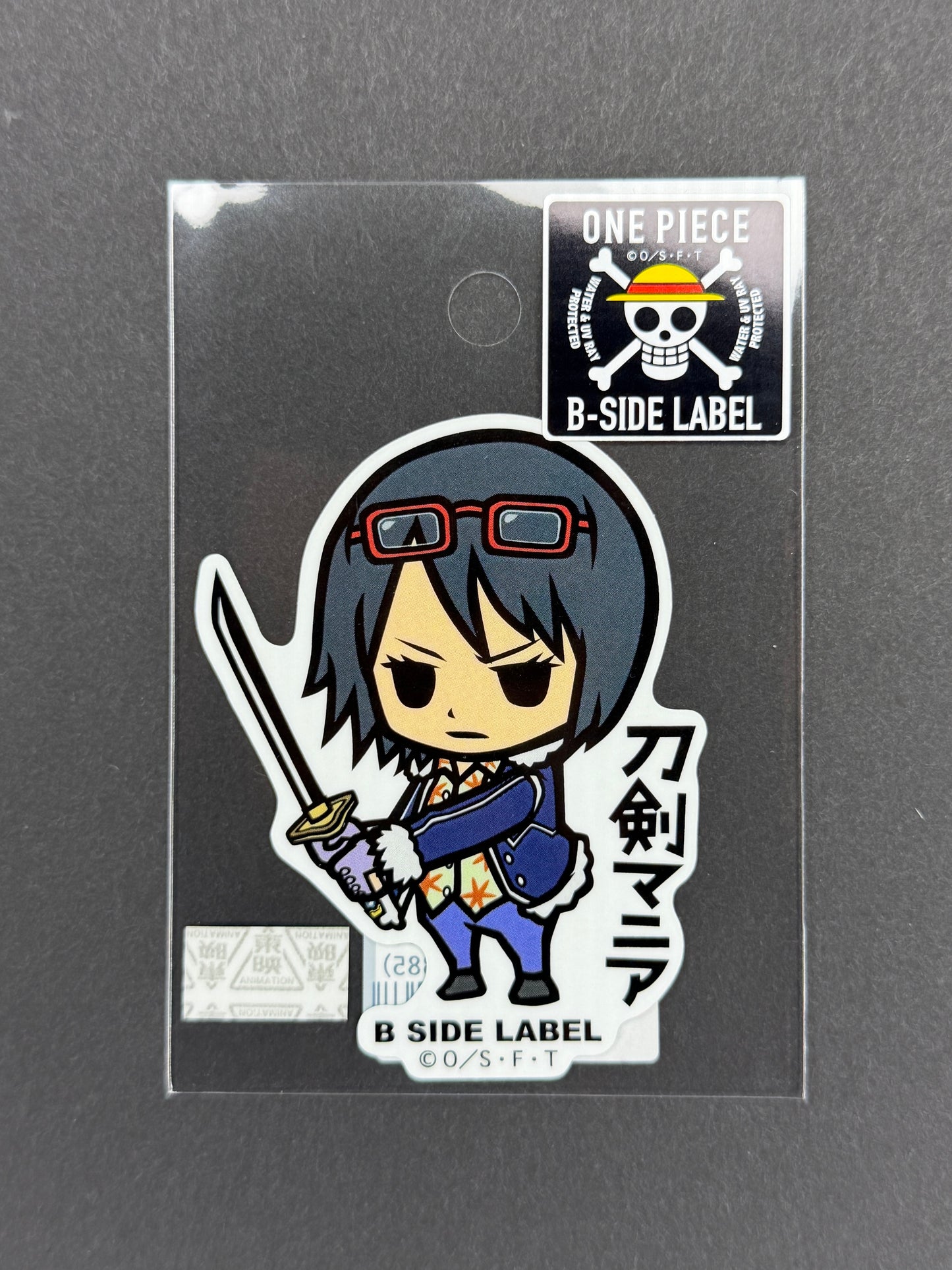 B-SIDE LABEL Collab Sticker - One Piece - Tashigi (Loguetown)