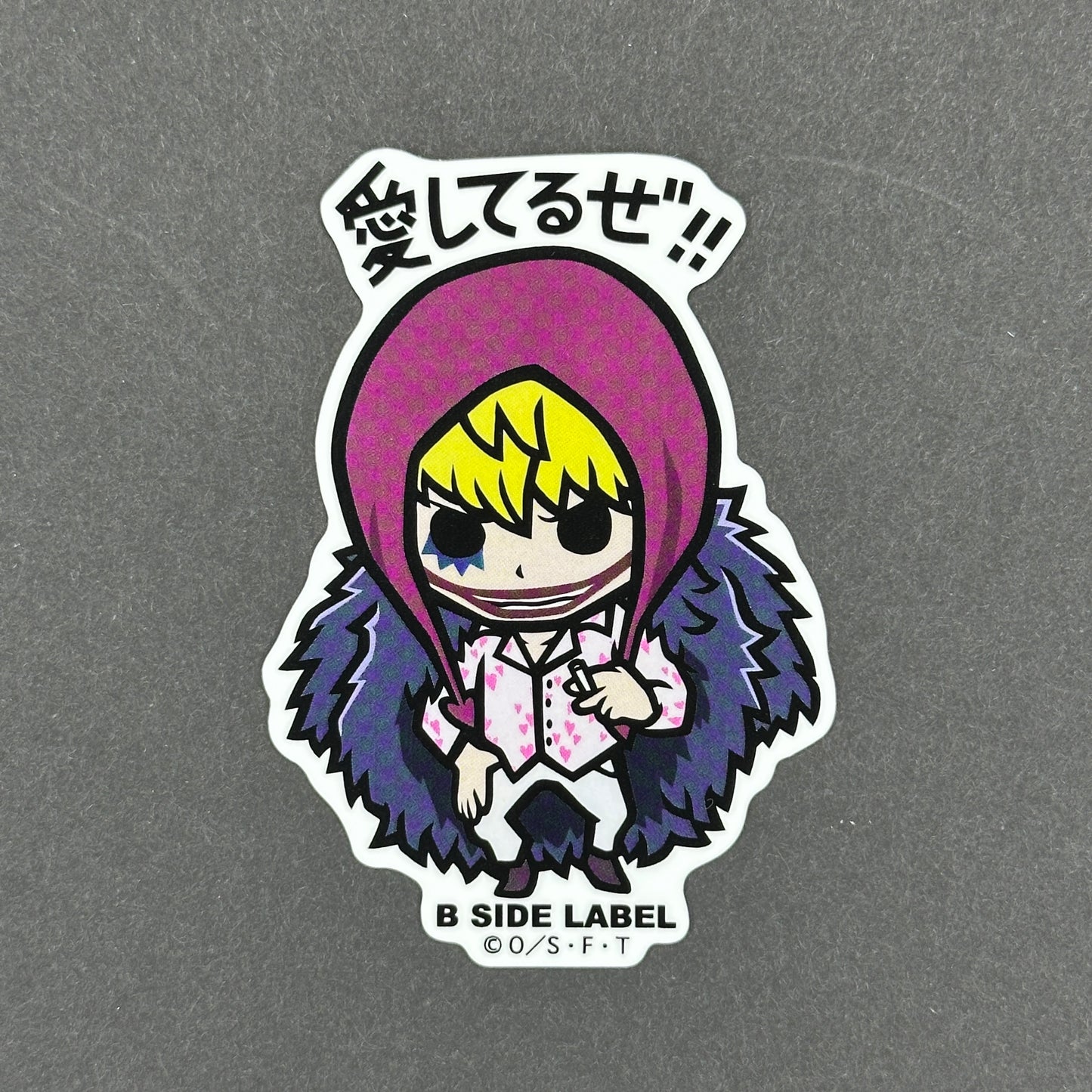 One Piece - Donquixote Rosinante - B-Side Label Collab Sticker