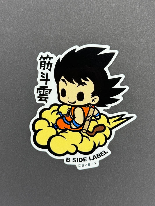 B-SIDE LABEL Collab Sticker - Dragonball - Goku (on Flying Nimbus)