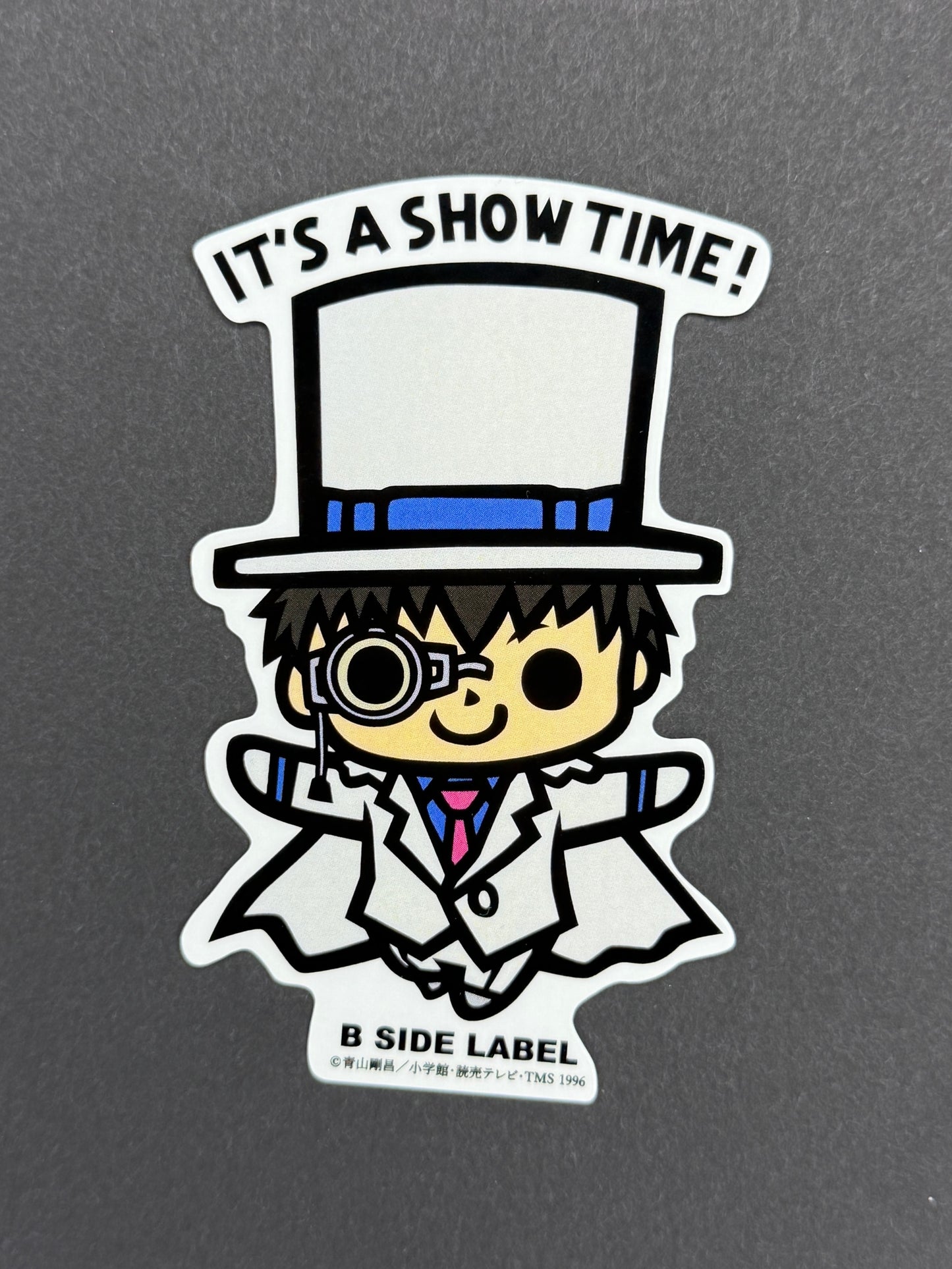 B-SIDE LABEL Collab Sticker - Detective Conan - Phantom Thief Kid ("IT'S SHOWTIME!")