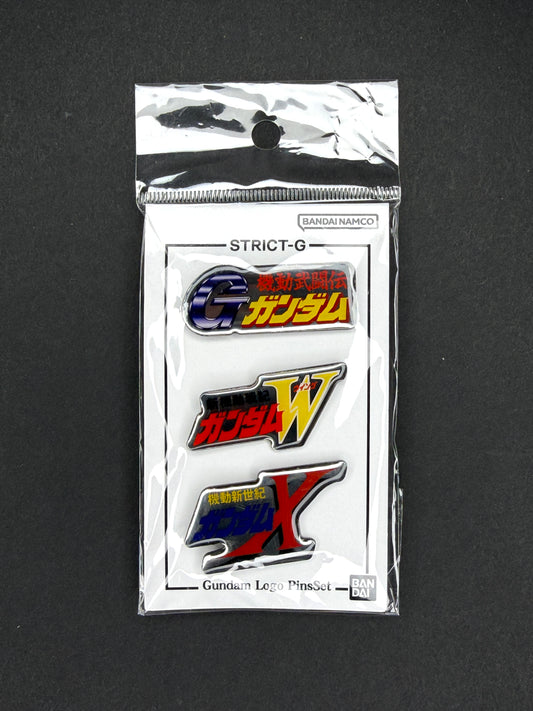 Strict G - Gundam Series Logo Pins Set B