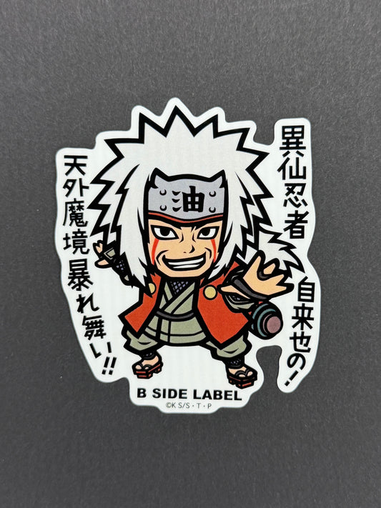 B-SIDE LABEL Collab Sticker - Naruto/Boruto - Jiraiya