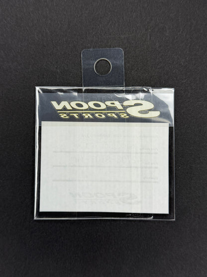 Spoon Sticker 01/Yellow - 42703-ST01-YW