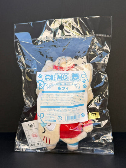 One Piece Mugiwara Store - One Piece with Cat Mascot Plush with Eye Mask - Luffy