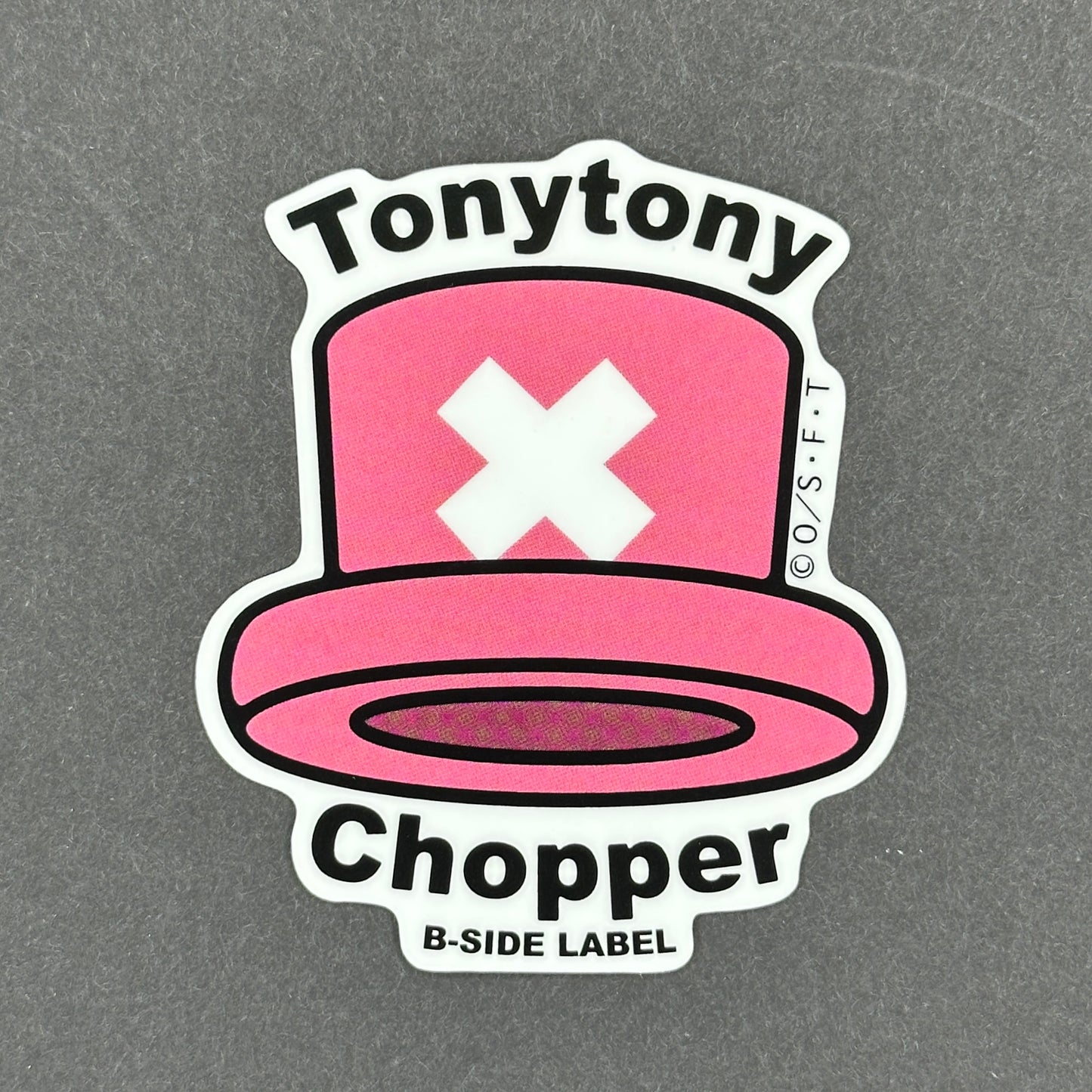 One Piece - Tony Tony Chopper's Hat - B-Side Label Collab Sticker