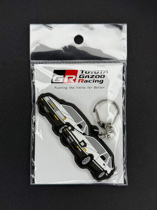 Toyota Gazoo Racing Collection AE86 Rubber Keyholder - Trueno & Levin