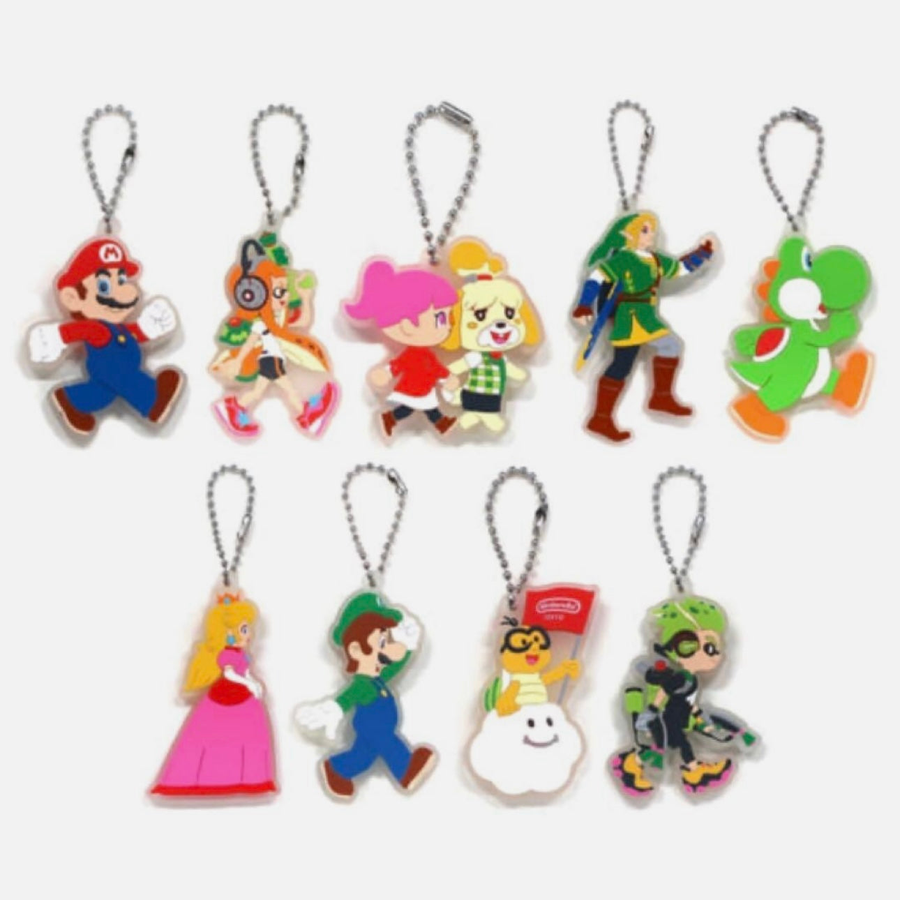 Nintendo Store Japan - Nintendo Character Rubber Keychain