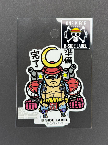 B-SIDE LABEL Collab Sticker - One Piece - Franky (Raid on Onigashima)