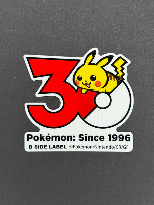 B-SIDE LABEL Collab Sticker - Pokémon - 30th Anniversary