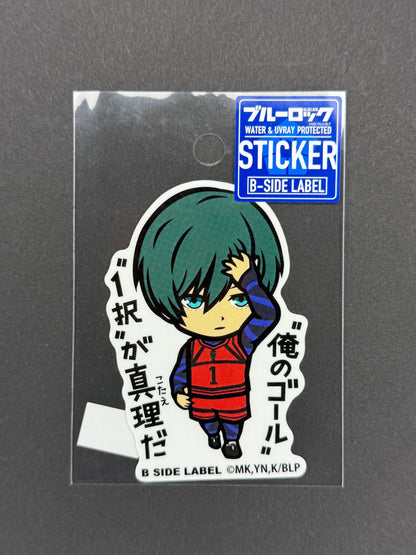 B-SIDE LABEL Collab Sticker - Blue Lock - Itoshi Rin