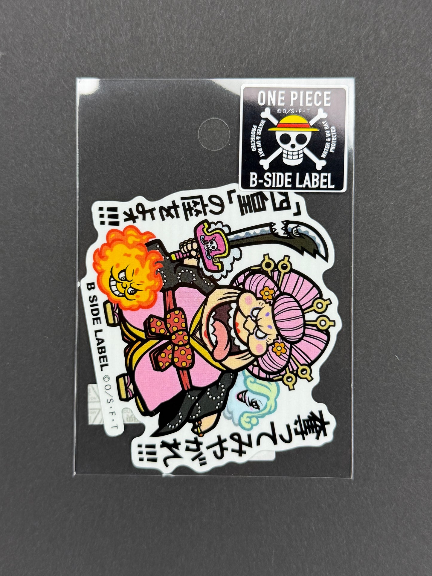 B-SIDE LABEL Collab Sticker - One Piece - Big Mom (Wano)