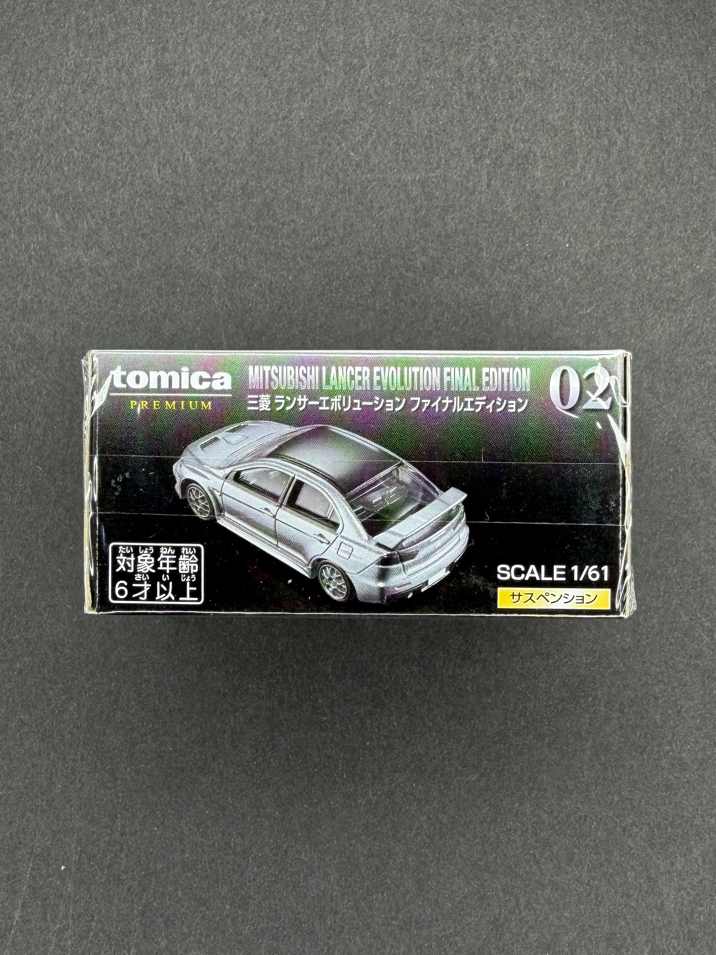 Tomica Premium 02 Mitsubishi Lancer Evolution Final Edition