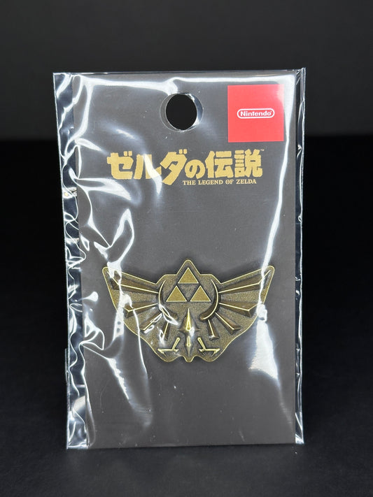 Nintendo Store Japan - The Legend of Zelda - Hylian Crest Pin