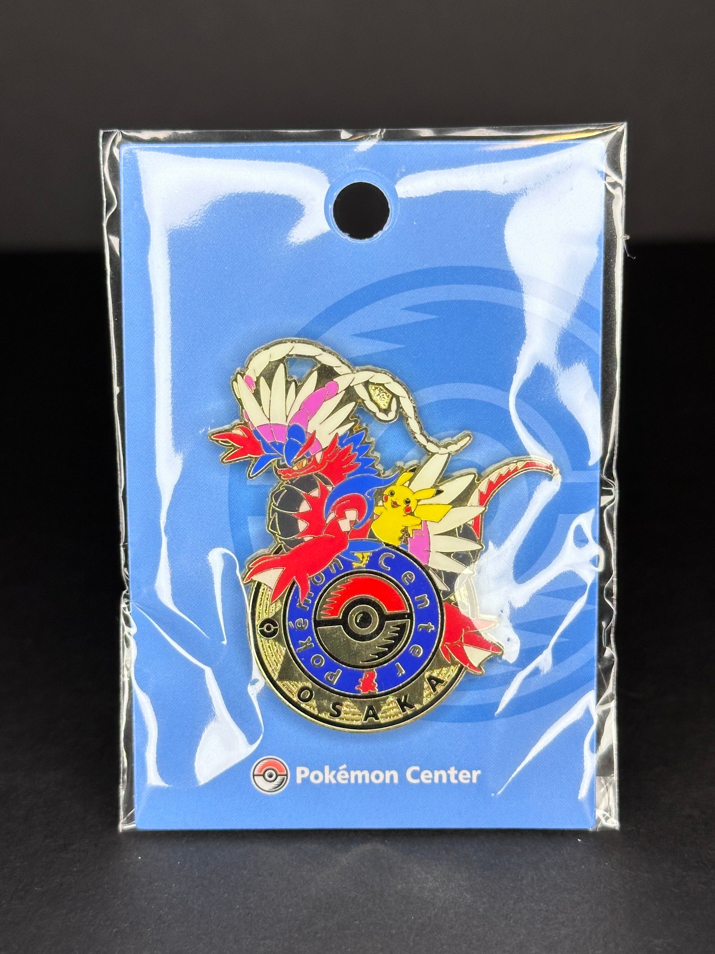 Pokémon Center Osaka - Official Pin Badge – eye hunt Legends
