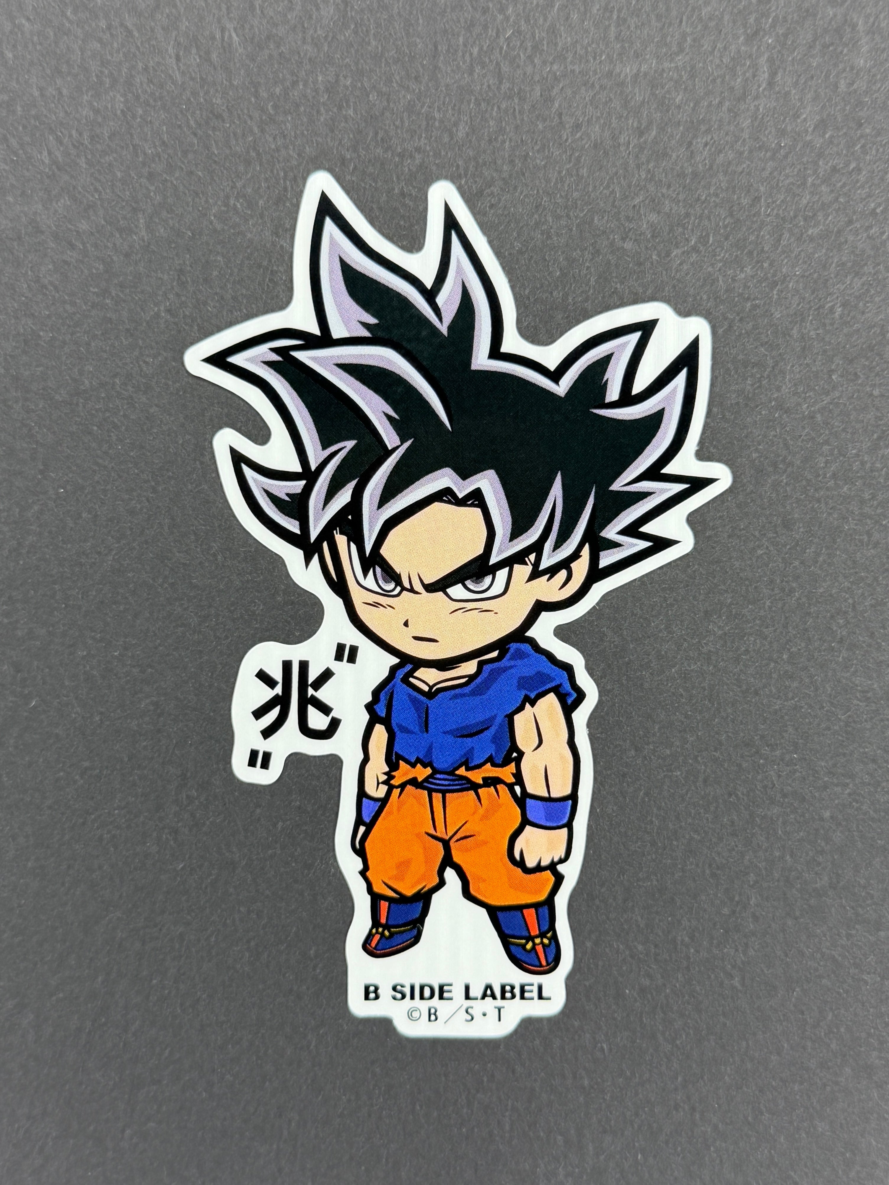 B-SIDE LABEL Collab Sticker - Dragonball Super - Ultra Instinct Goku ...