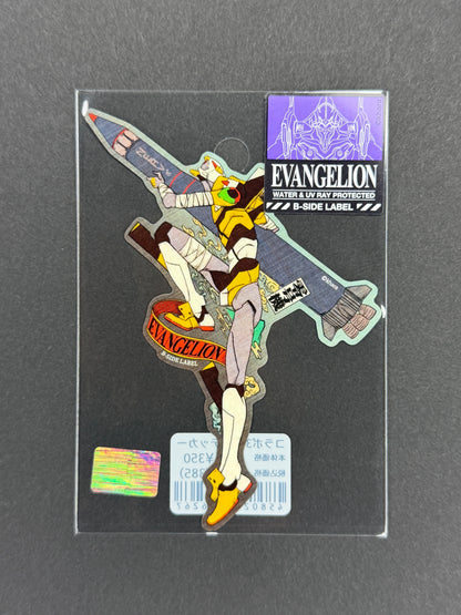 B-SIDE LABEL Collab Sticker - Neon Genesis Evangelion - Unit-00 (Ukiyo-e)