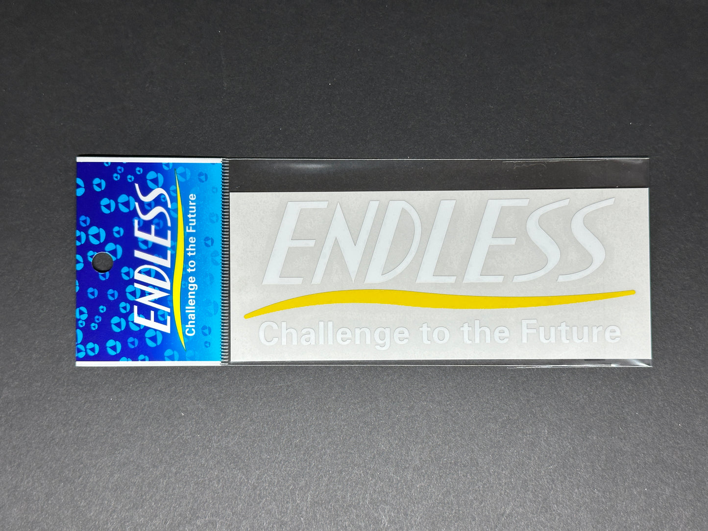 ENDLESS Logo Sticker (Medium) - White