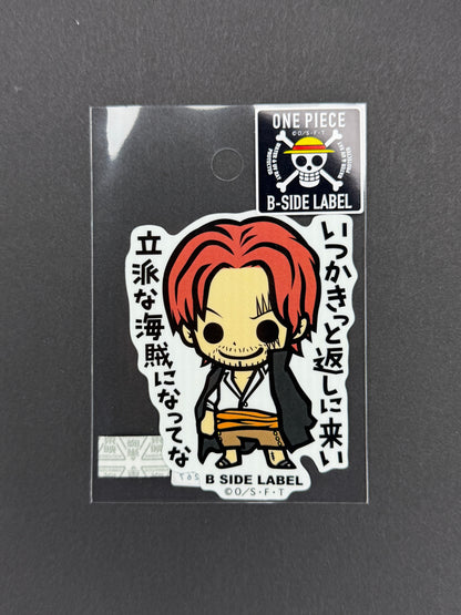 B-SIDE LABEL Collab Sticker - One Piece - Shanks (Romance Dawn)