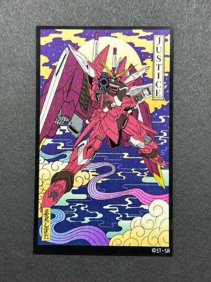 Gundam Seed - Justice Gundam - B-Side Label Collab Sticker